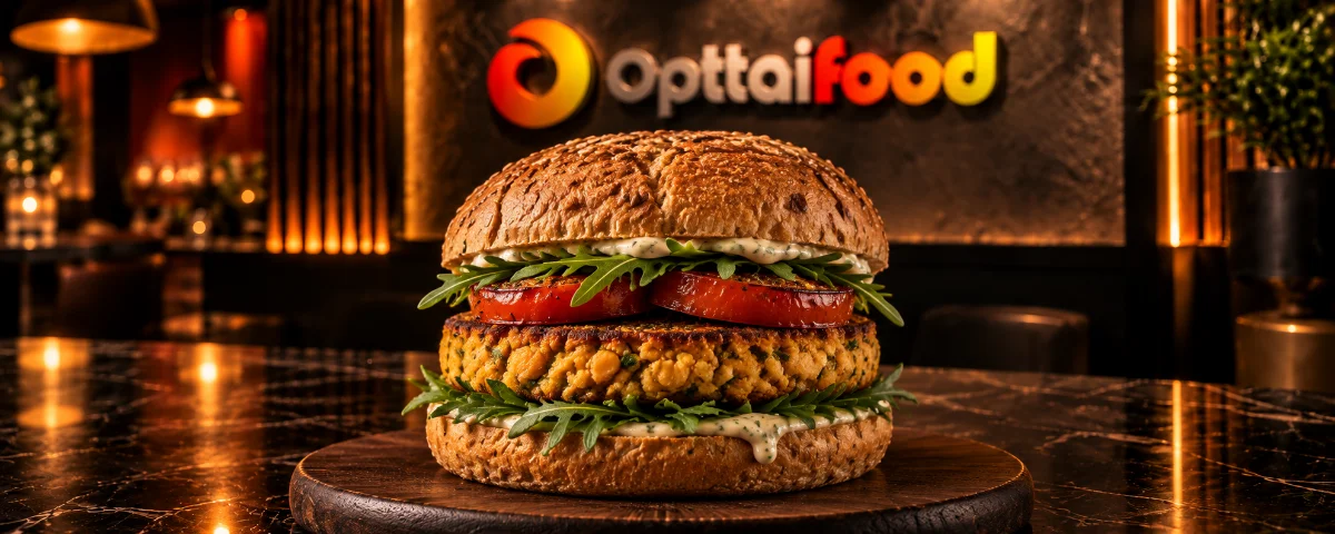 Burger Veggie de Grão-de-Bico